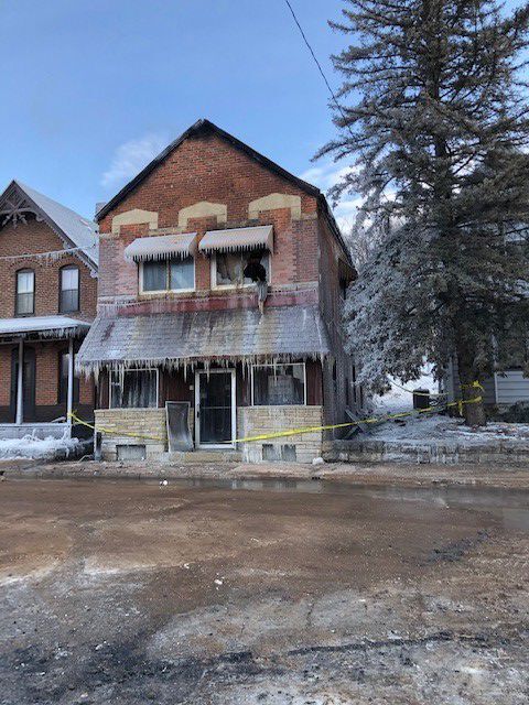 Fire Aftermath in Fountain City